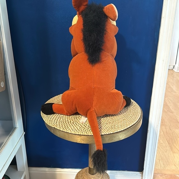 Vintage Disney Store The Lion King 18” Pumbaa Plush Stuffed Animal Toy - Picture 4 of 8
